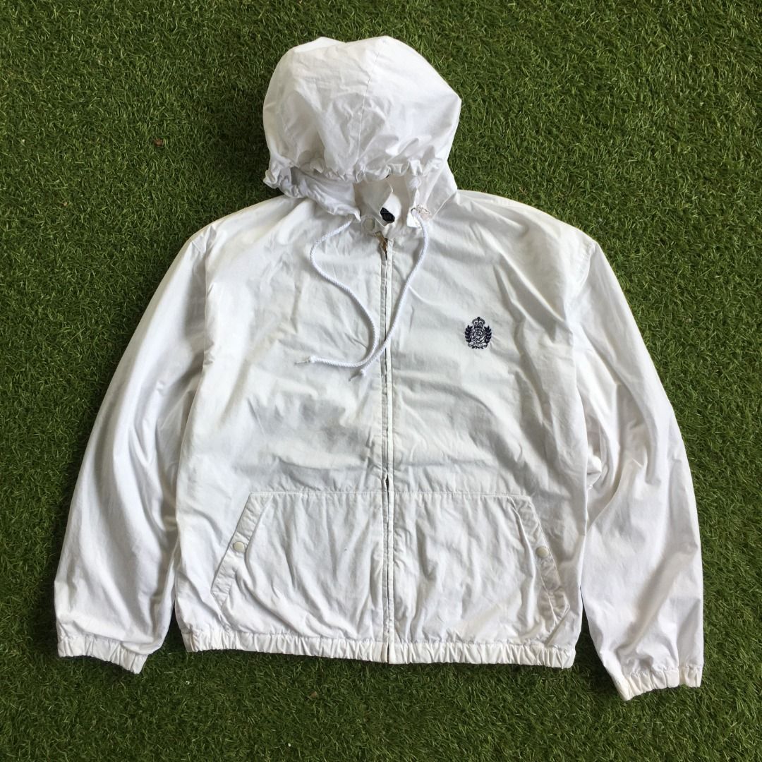 White sale polo windbreaker