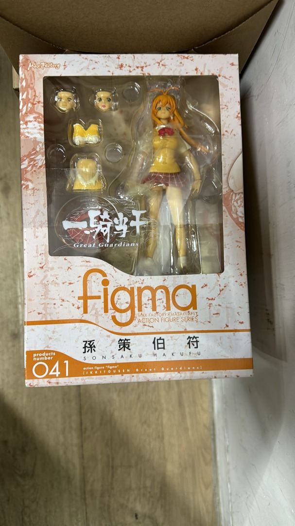 figma 041 孫策伯符 マックスファクトリー figma 041 一騎当千 Great Guardians 孫策伯符