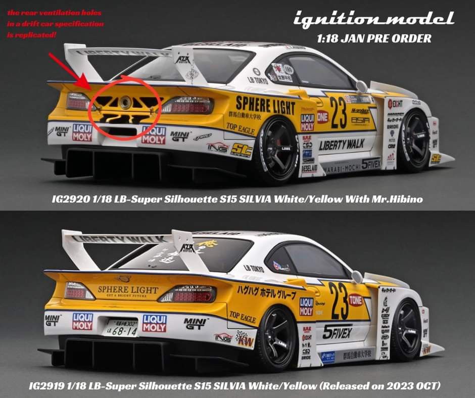 預訂Pre-Order Ignition Model IG 1:18 IG2920 LB-Super