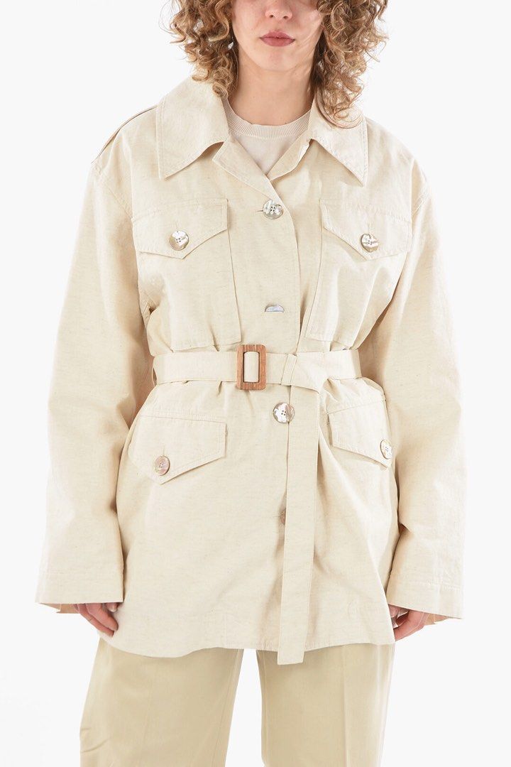 匯款優惠」Acne studios Cotton and linen-blend canvas jacket, 他的