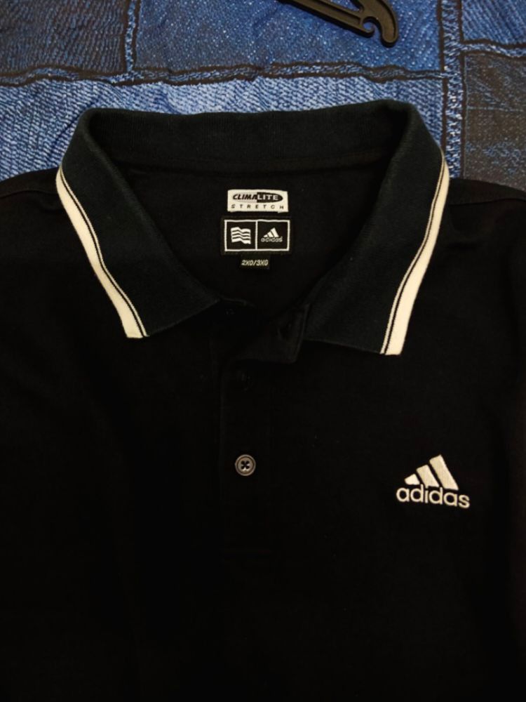 Adidas Climalite long sleeve collar Men s Fashion Tops Sets