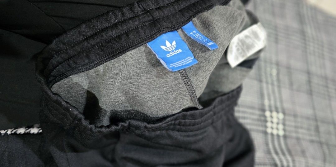 Adidas originals big logo Men s Fashion Activewear on Carousell