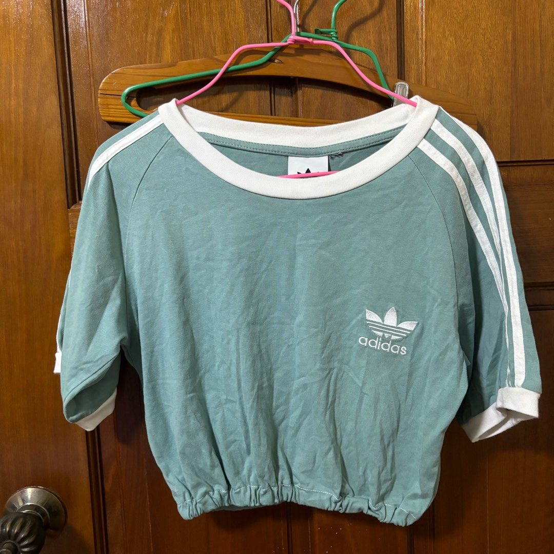 Crop top adidas outfit Clearance