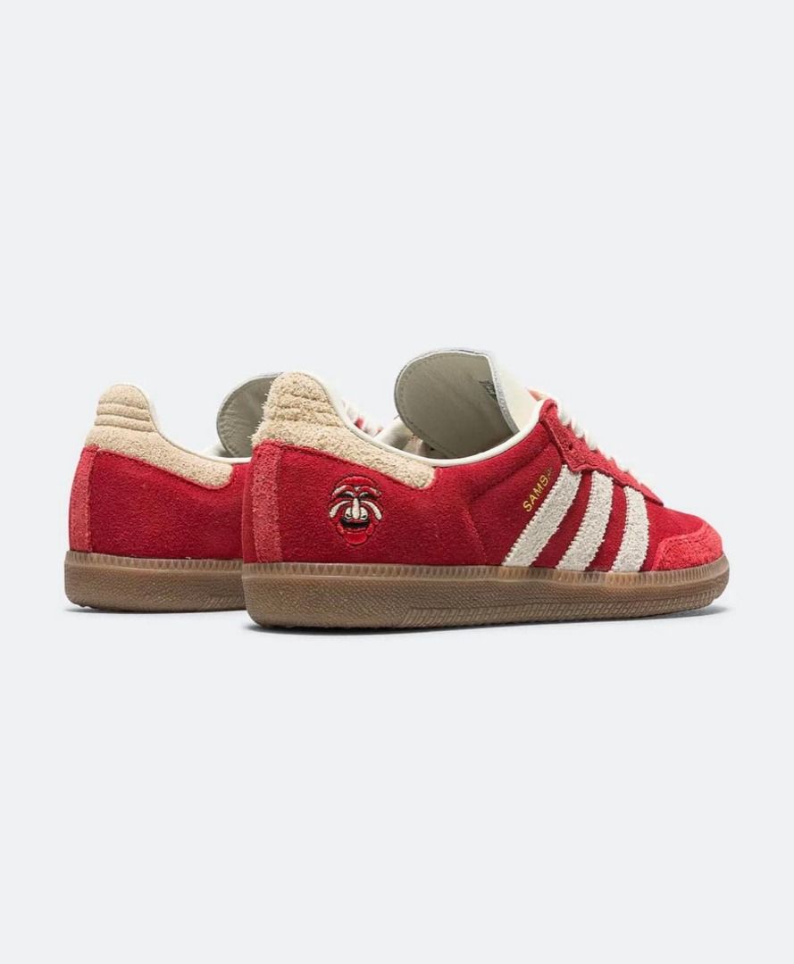 adidas gazelle silver green womens Samba — Scarlet/Ecrtin/Scarlet – La Garçonne main image 0