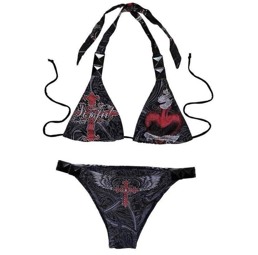Affliction bikini swimwear outlet