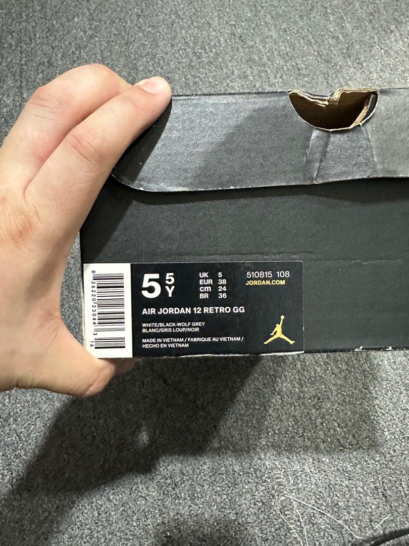 Jordan 12 gris online