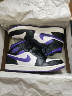 Purple jordan discount 1 mid