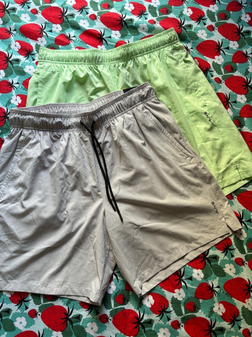 ALIVE mens shorts Men s Fashion Bottoms Shorts on Carousell