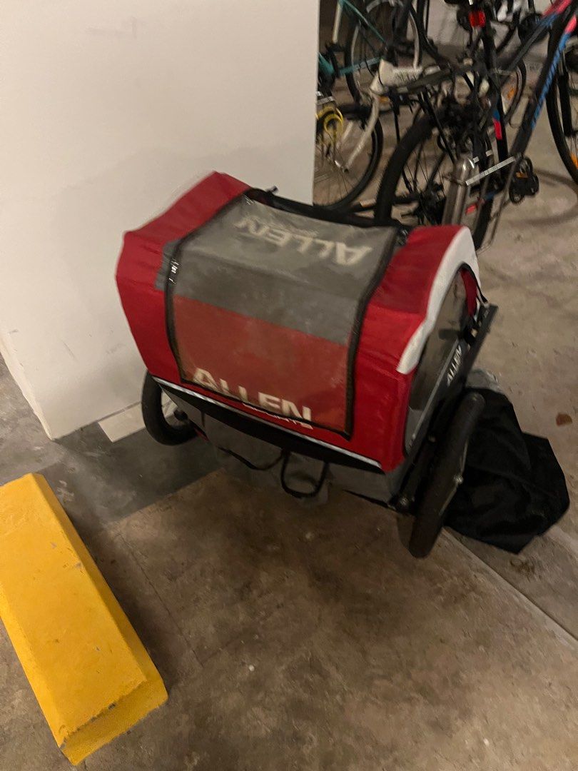 Allen Two Child carrier bicycle Trailer, Sports Equipment, Bicycles