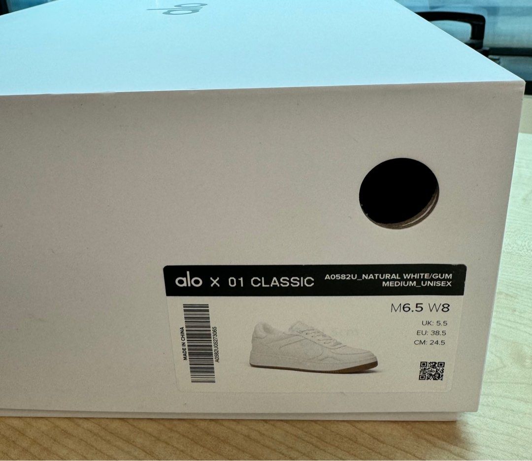 Alo Sneakers X 01 Gum, Size UK9, US10, Brand New
