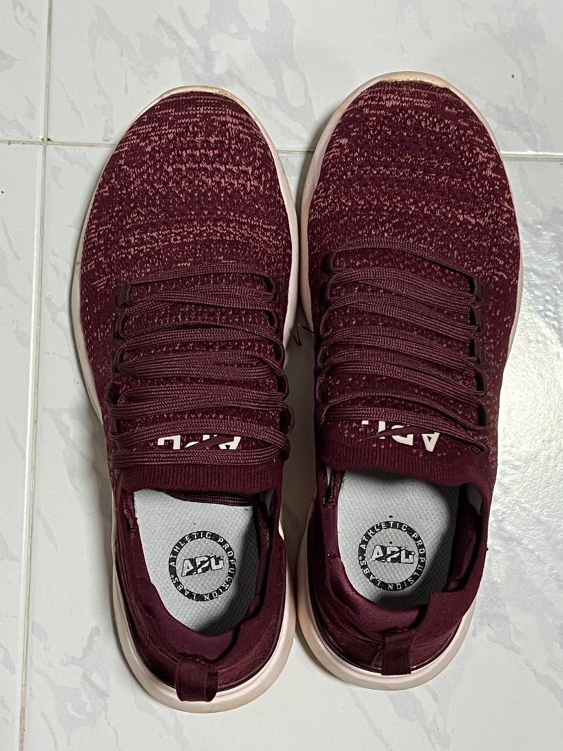 Apl cheap burgundy sneakers