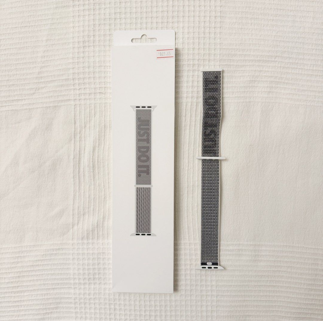 White nike sport loop top