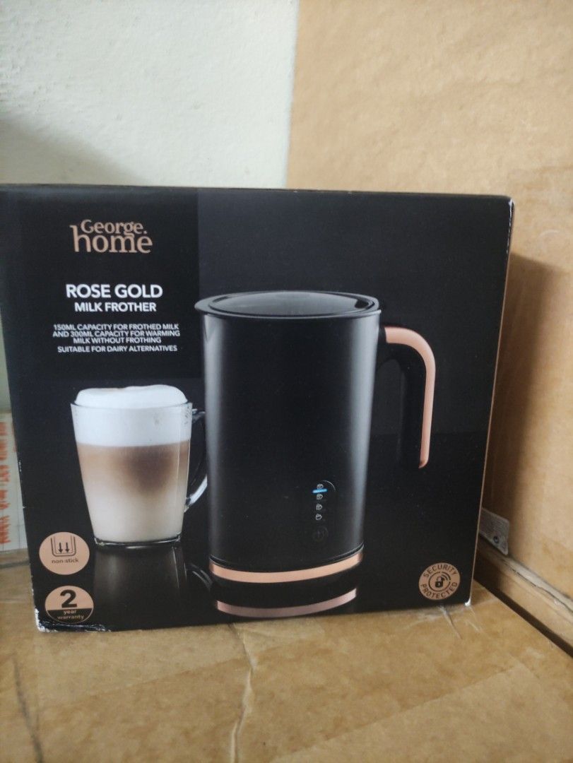 ASDA George Home Rose Gold Milk Frother