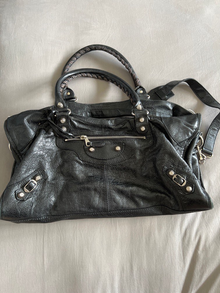 balenciaga handbag black