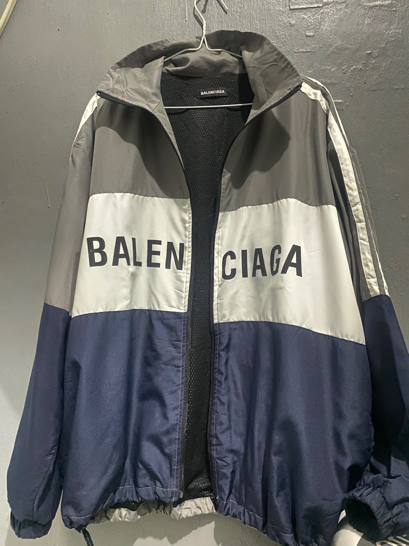 Fake balenciaga windbreaker top