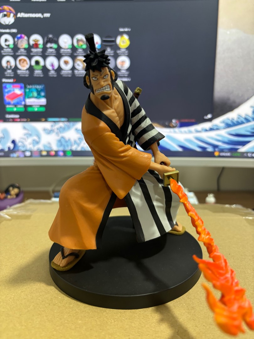Figurine - Kinemon - One Piece - Banpresto - Battle record collection, Figurines