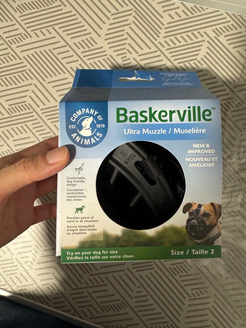 Baskerville muzzle size 2 Pet Supplies Homes Other Pet