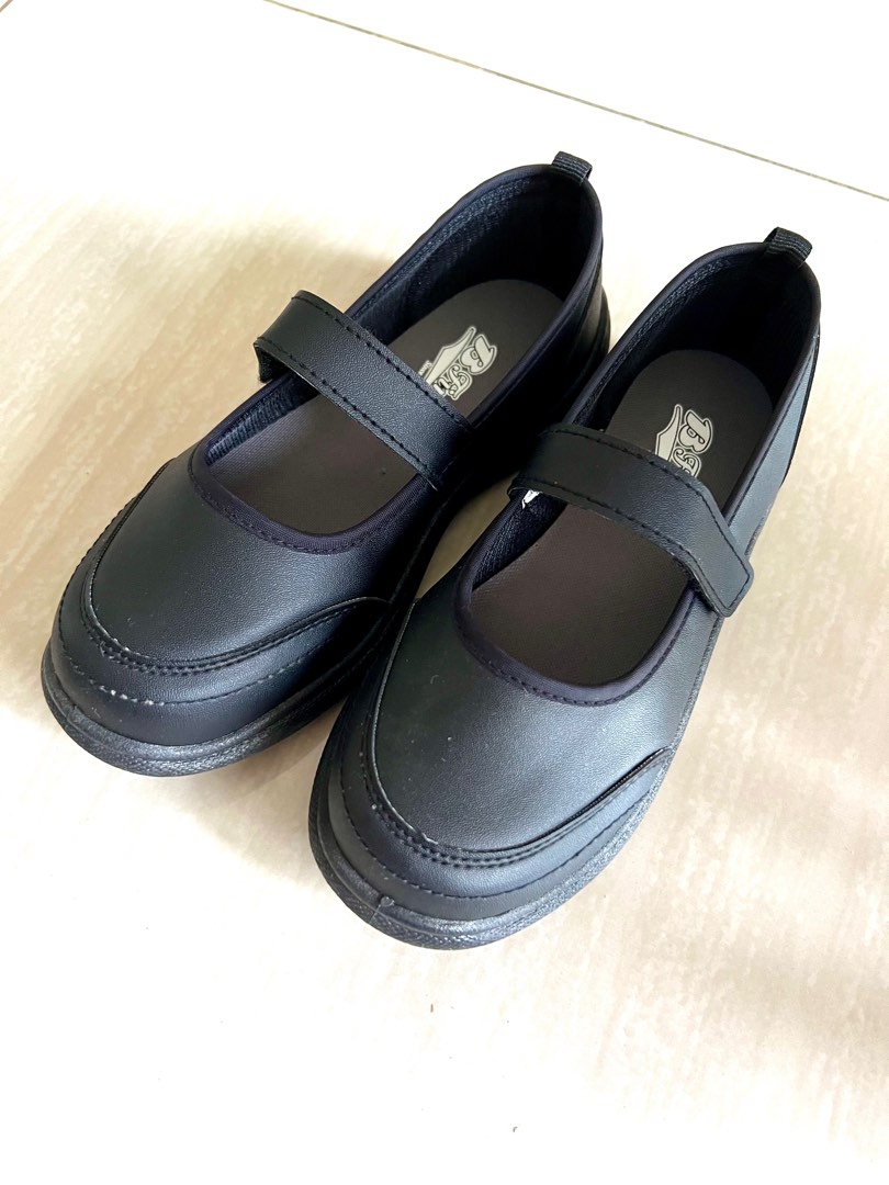 Girls black shoes size 2 cheap