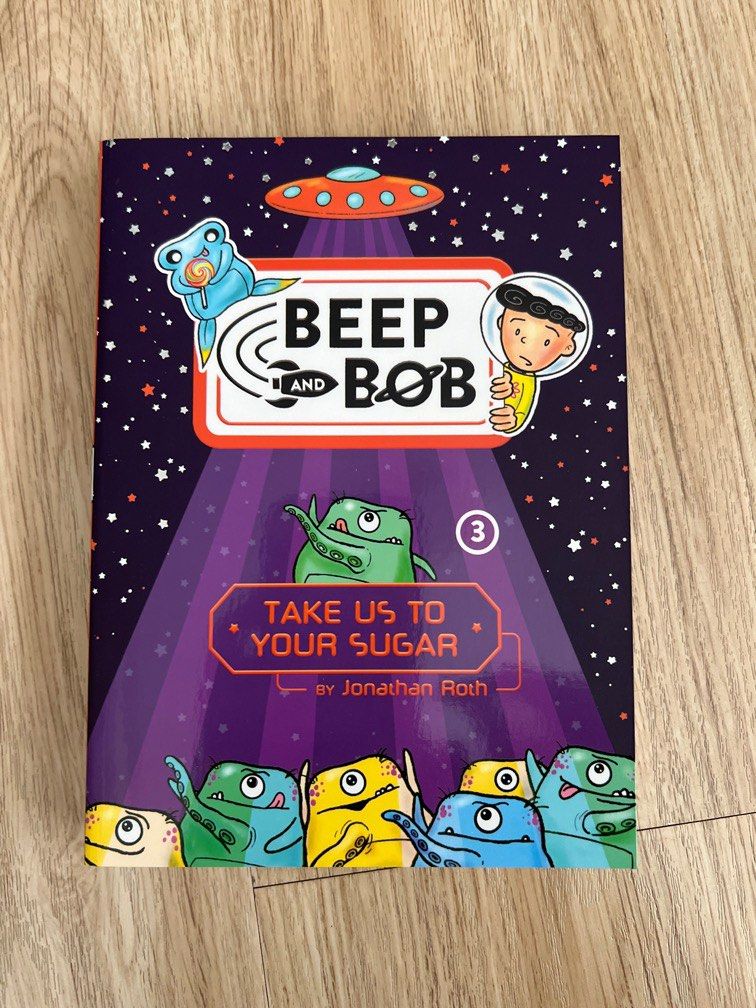 Beep and Bob Books 1-4, 興趣及遊戲, 書本& 文具, 小朋友書- Carousell