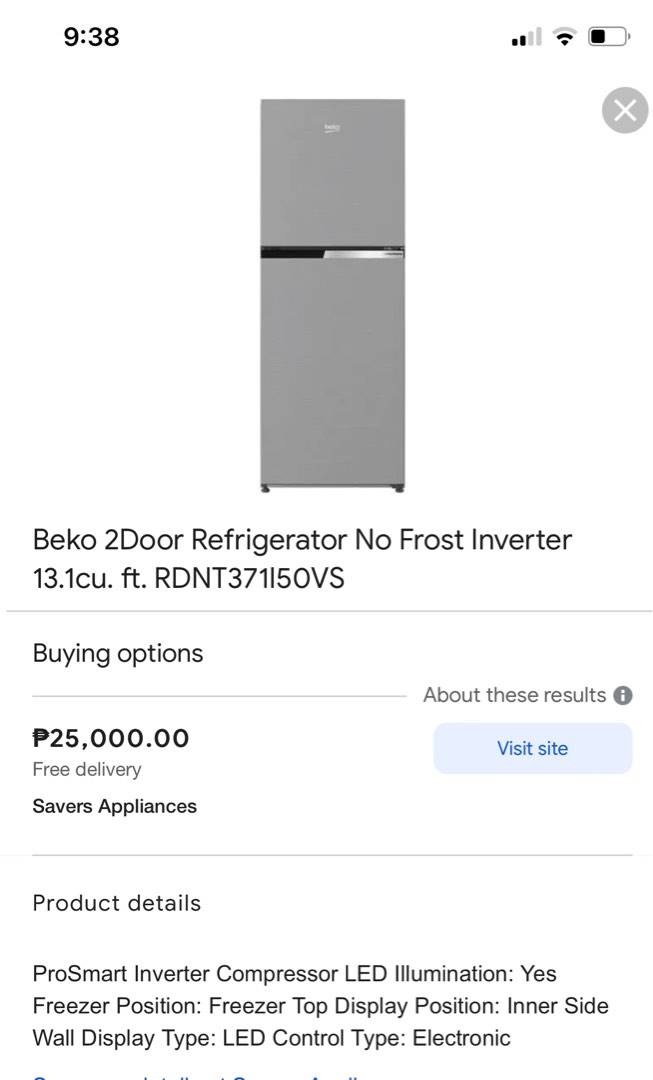 Beko ProSmart Inverter, Furniture & Home Living, Kitchenware ...