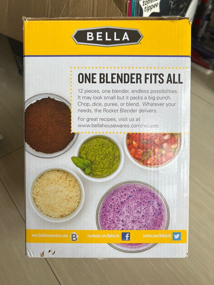 Bella Rocket Blender, TV & Home Appliances, Kitchen Appliances, Juicers