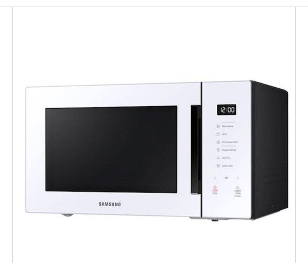 BESPOKE GRILL MICROWAVE OVEN, 30L, WHITE (MG30T5018CWSP), TV & Home