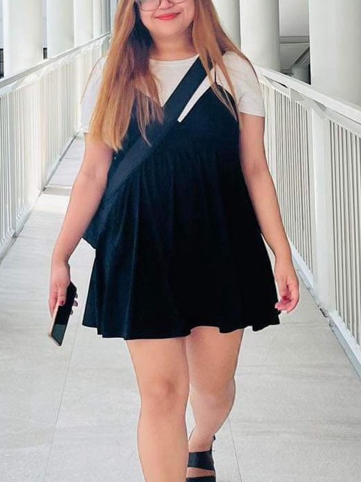 black baby doll dress with pockets plus size, Women's Fashion, Dresses