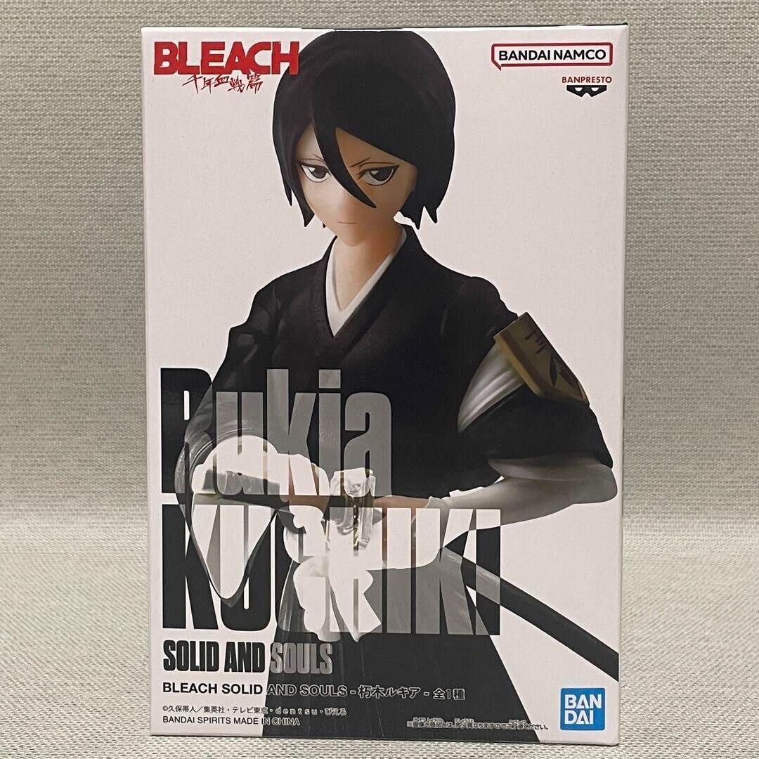 Bleach Rukia Kuchiki Figure Figurine Banpresto Solid & Souls, Hobbies