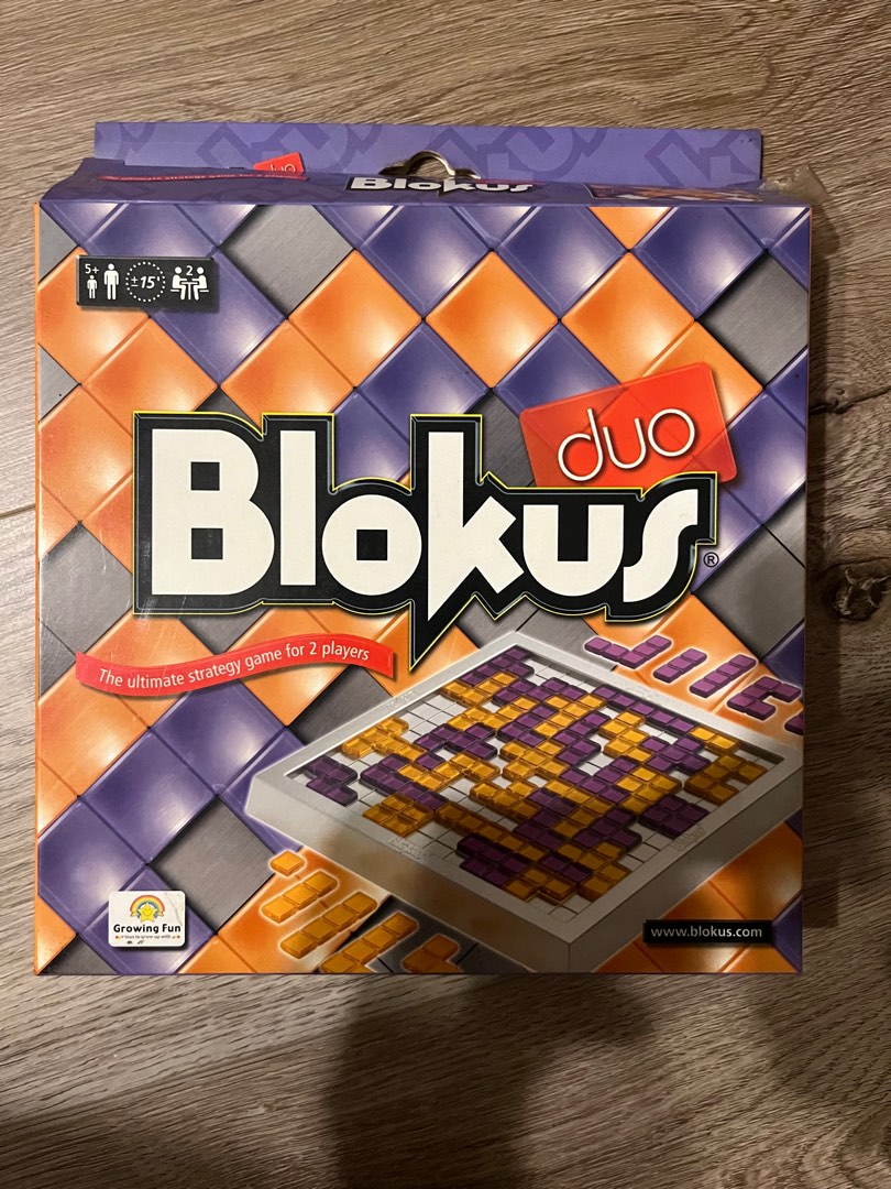 Blokus Duo Board Game, Hobbies & Toys, Toys & Games on Carousell