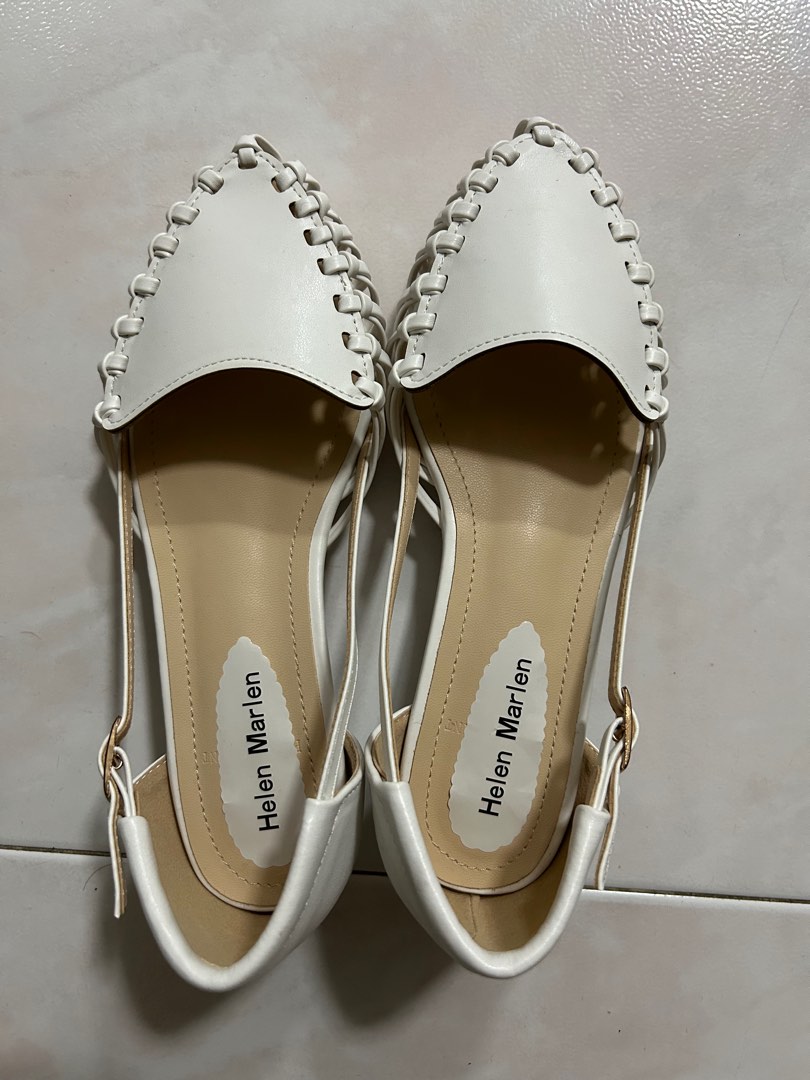 White discount heels 219