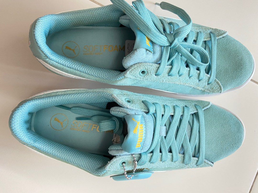 Puma suede athletic shoe on sale