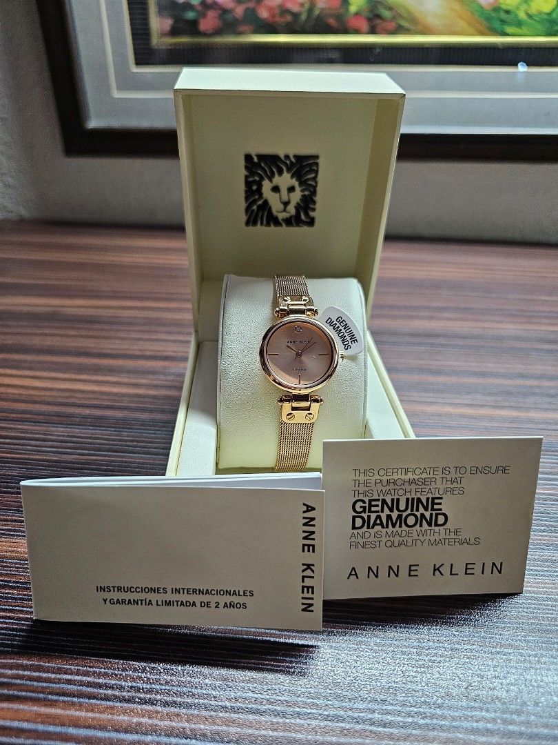 Genuine diamond hotsell brand watch