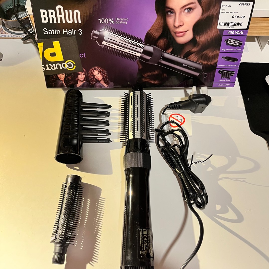 Braun hair curler airstyler satin hair 3 Beauty Personal Care Hair on Carousell