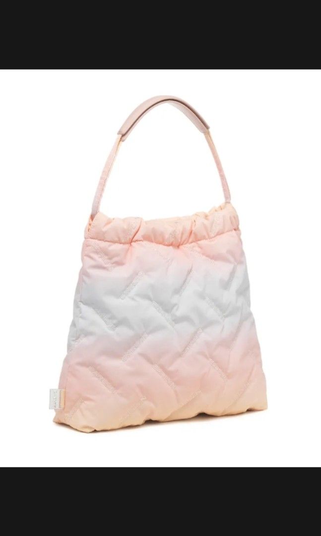 Carlyn Twee cotton candy shoulder bag - Pastel Pink, Women's