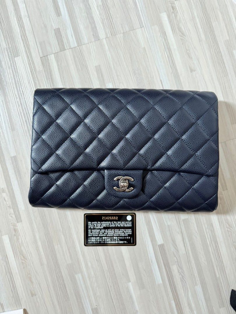 Chanel flat clutch sale