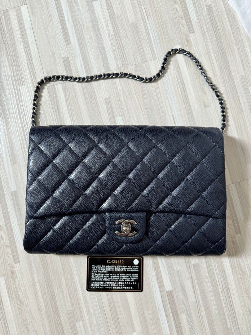 Chanel flat clutch sales