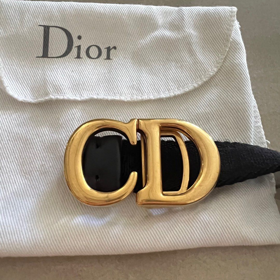 Christian Dior Saddle Belt Womens
