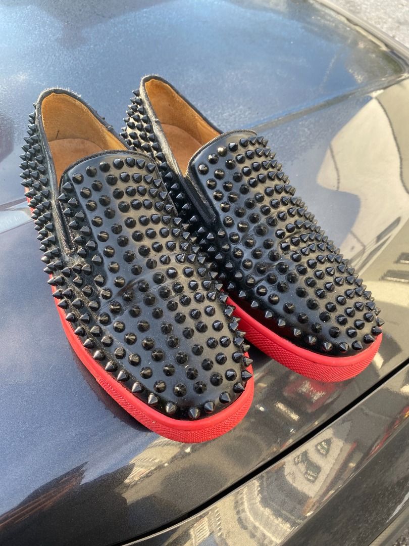 Christian louboutin mens spike discount