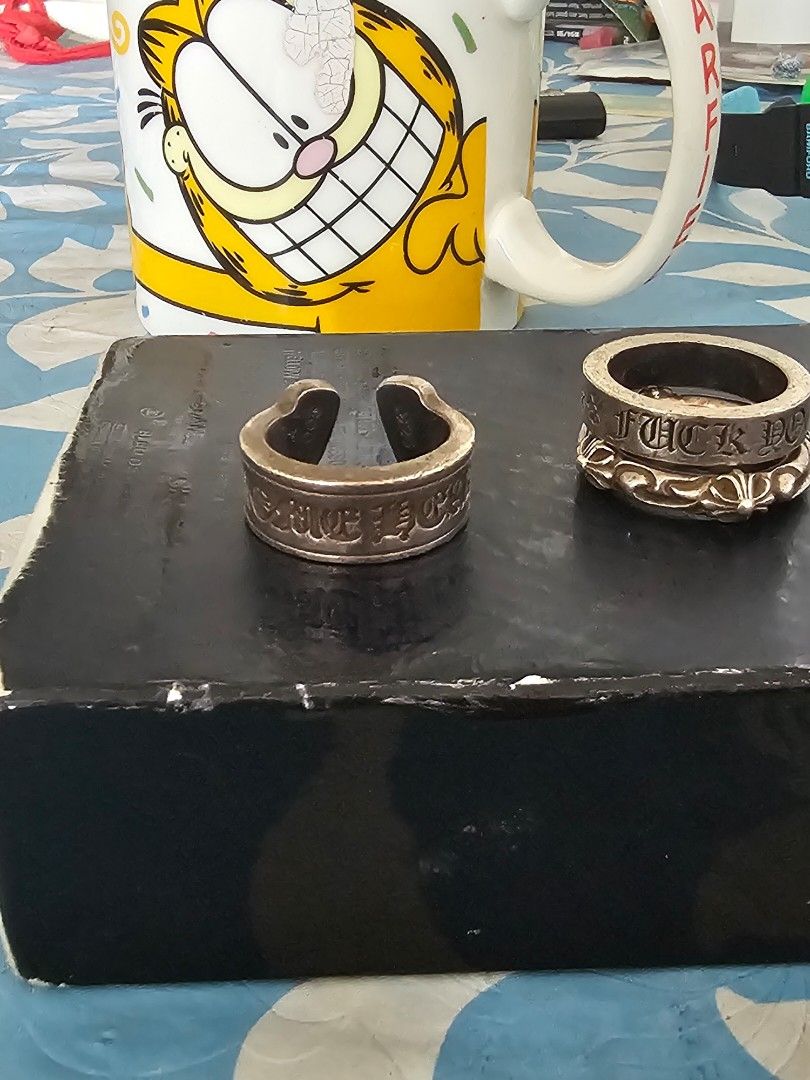 Chrome hearts scroll ring 2025