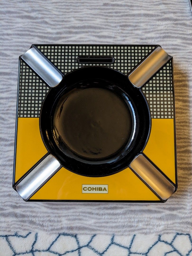 Cigar Ashtray & Cutter Cohiba, Luxury, Accessories on Carousell