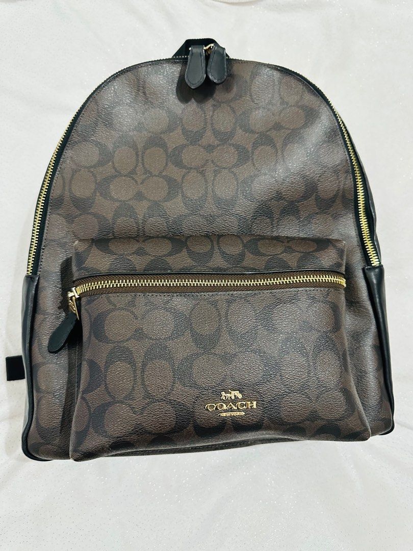 Coach f58314 charlie sale backpack in signature