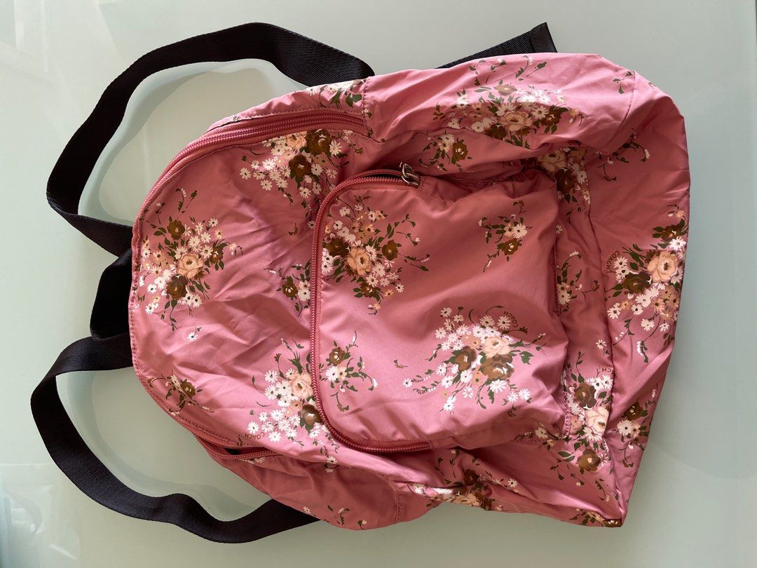 Coach foldable 2025 backpack