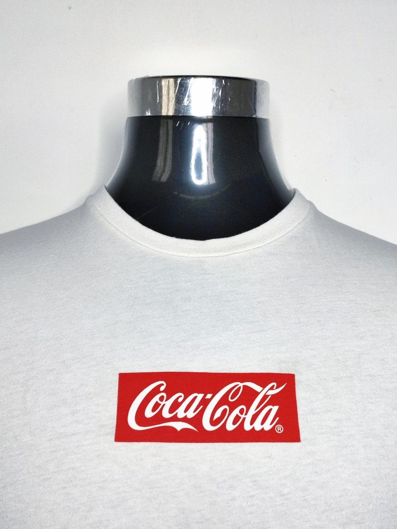 COCA COLA BOX LOGO TSHIRT Men s Fashion Tops Sets Tshirts