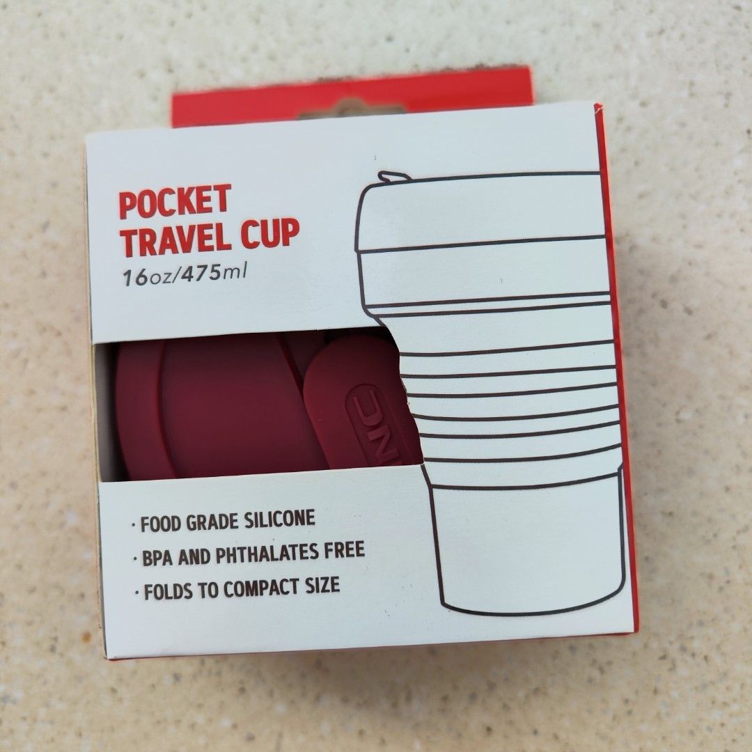 Collapsible cup GNC (Category: Travel Essentials & Accessories) located in Singapore. Submitted by happygirl10 (Listing ID 1275927708, Image 1). Description: brand new. got it as a gift..