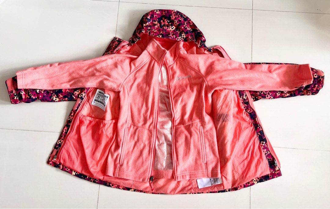 Girls 3 in 1 winter jacket best sale