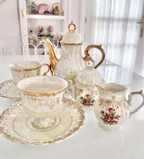 Mario Valentino cup saucer set Furniture Home Living