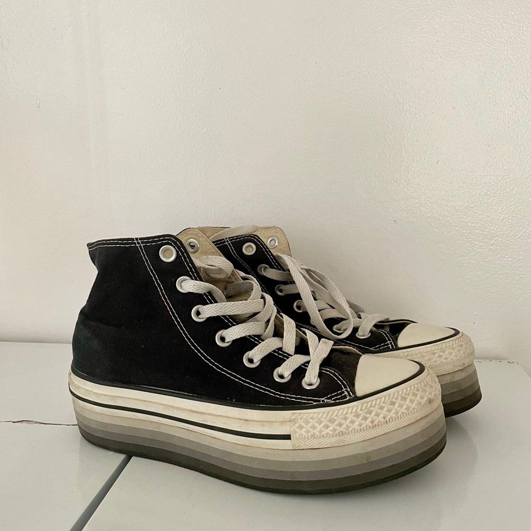 Converse Platform, Women's Fashion, Footwear, Sneakers on Carousell
