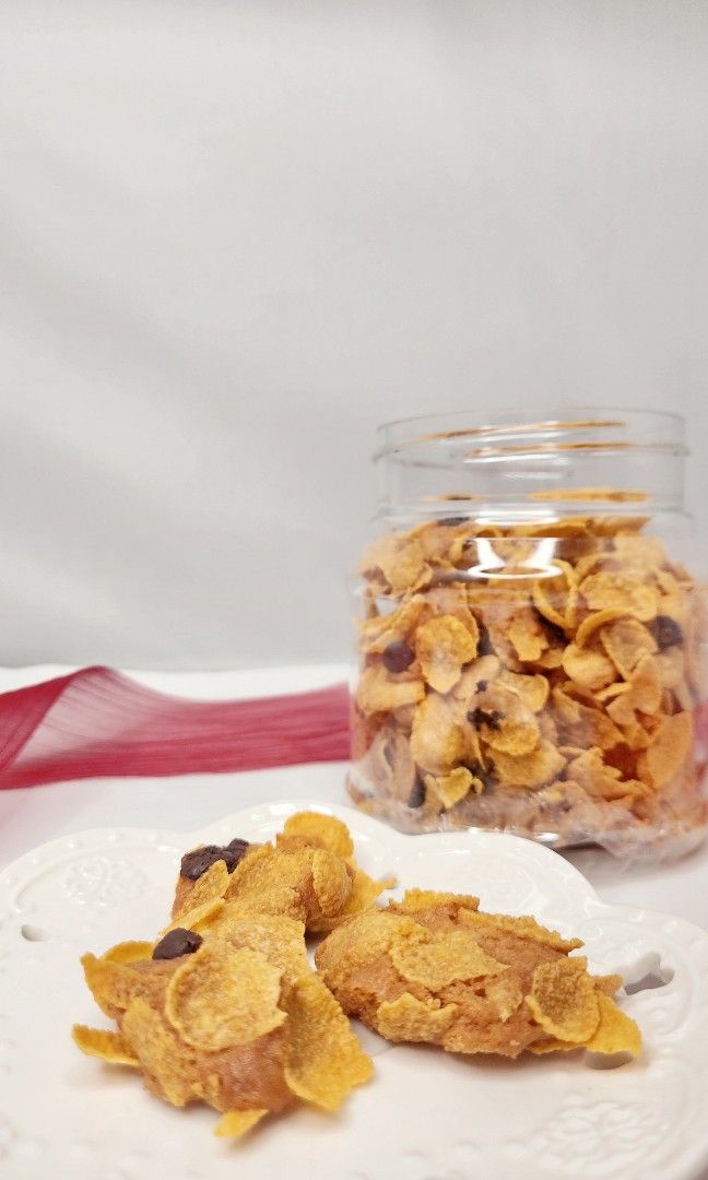 chinese new year cornflake cookies