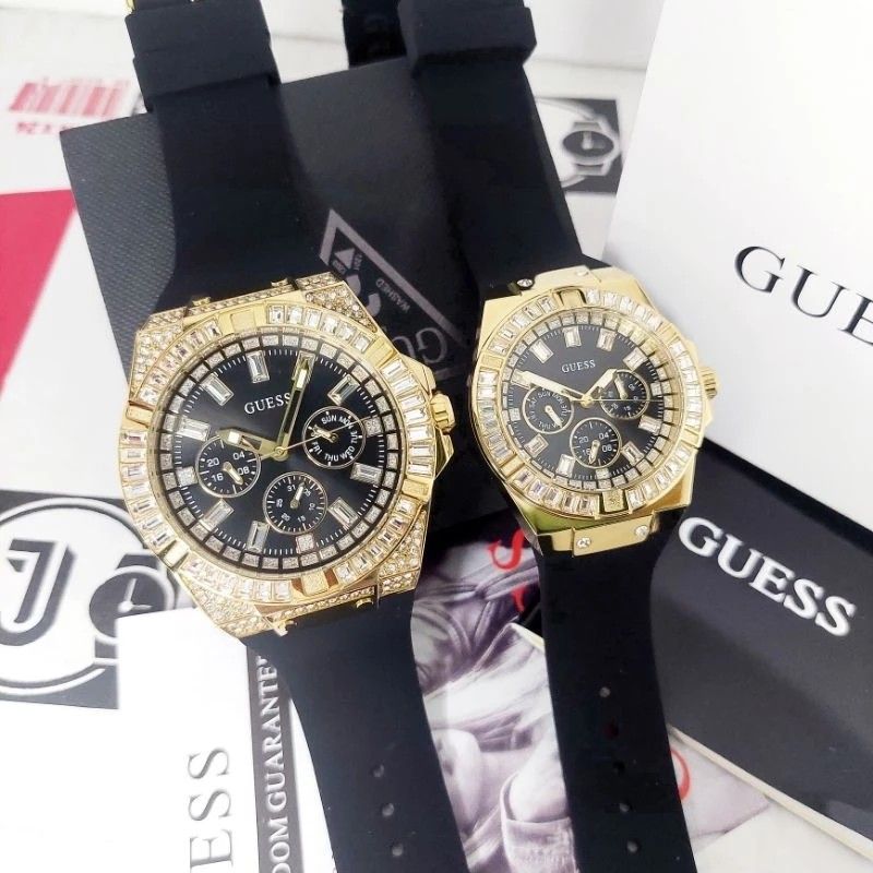 Guess couple watch price discount