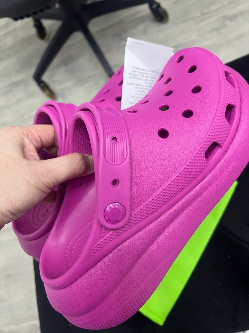 Crocs Crush Clogs in Juice, Women's Fashion, Footwear, Slippers and ...
